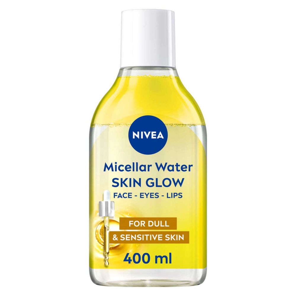 NIVEA Skin Glow Serum Infused Micellar Water 400ml