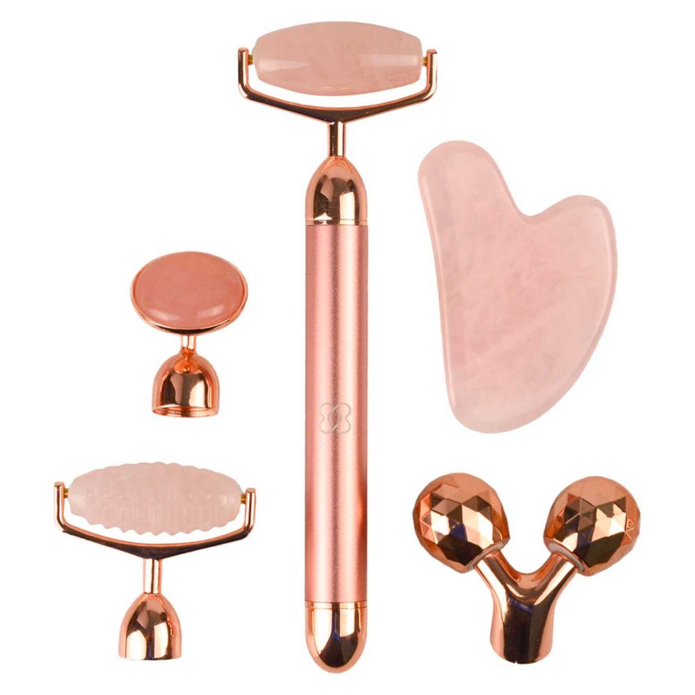 Love My Skin Complete Contouring Facial Roller Set