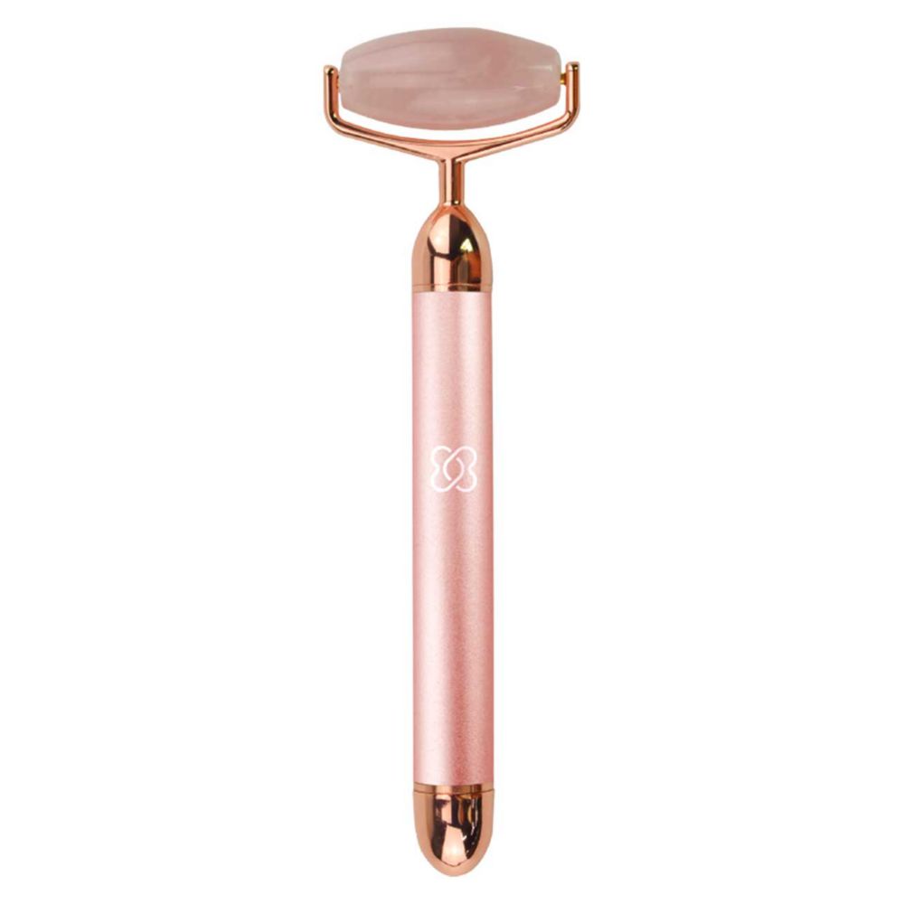 Love My Skin Rose Quartz Vibrating Facial Roller