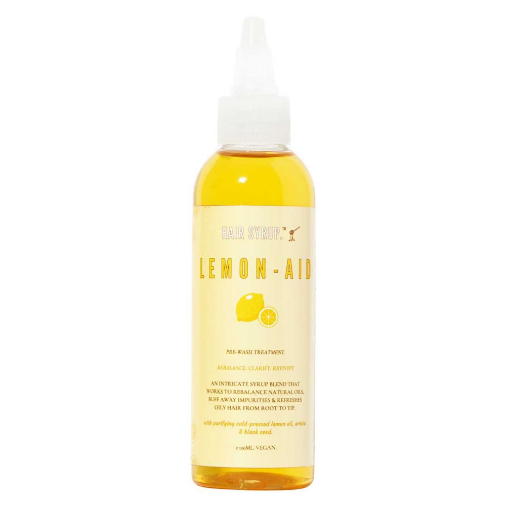 Hair Syrup Pre-Wash Hair Oil, Lemon Aid 100ml