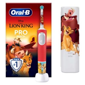 Oral-B Pro Kids Lion King Electric Toothbrush With Travel Case