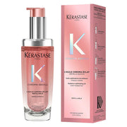 Kérastase Chroma Absolu Hair Oil Huile Chroma Éclat Refillable Bottle, for Fine-Medium Hair with Amino Acid & Lactic Acid 75ml