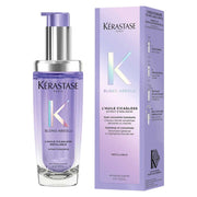 Kérastase Blond Absolu Hair Oil Huile Cicagloss Refillable Bottle, for Blonde or Lightened Hair with Hyaluronic Acid 75ml