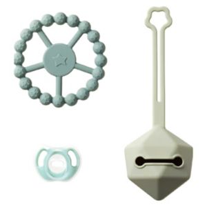 Tommee Tippee Silicone Comfort Gift Set for 0-6m+, Green