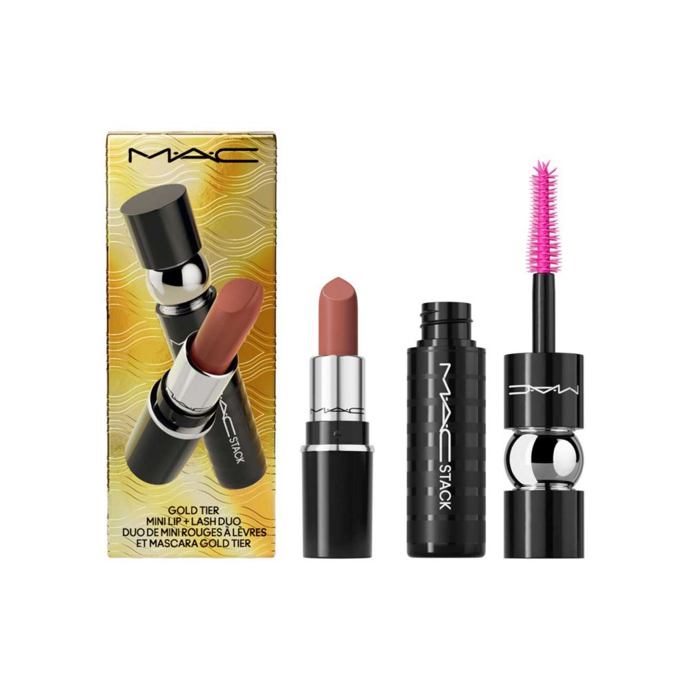MAC Gold Tier Mini Lip + Lash Duo - Exclusive to Boots