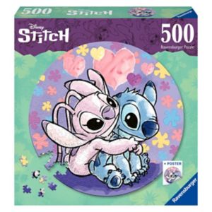 Stitch Circular 500Pc Jigsaw Puzzle