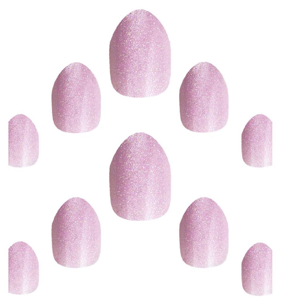 Petite Gel Finish Whimsical Wisteria False Nails