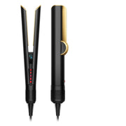 Dyson Airstrait straightener in Onyx and Gold