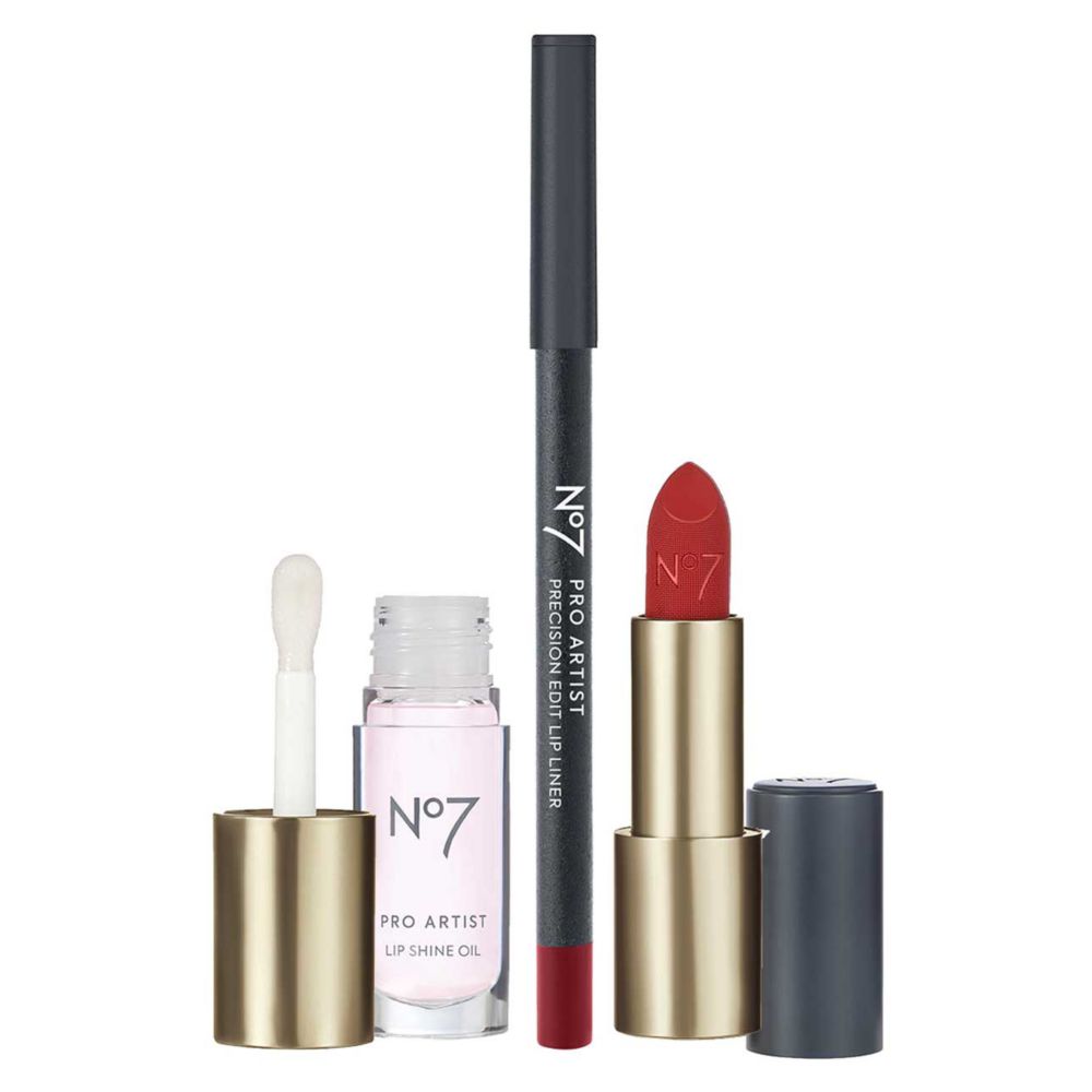 No7 Pro Artist Red Carpet Ready Lip Kit