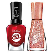 Sally Hansen Miracle Gel x Insta Dri Nail Polish Bundle Duo - Party Glam