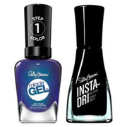 Sally Hansen Miracle Gel x Insta Dri Dark Nail Polish Bundle Duo