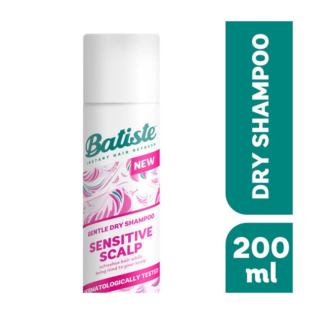 Batiste Dry Shampoo Sensitive Scalp Light Fragrance 200ml