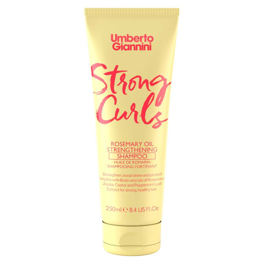 Umberto Giannini Strong Curls Rosemary Oil Shampoo 250ml