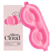 Silver Cloud Fuchsia Contoured Sleep Mask Infused With Silver Ions