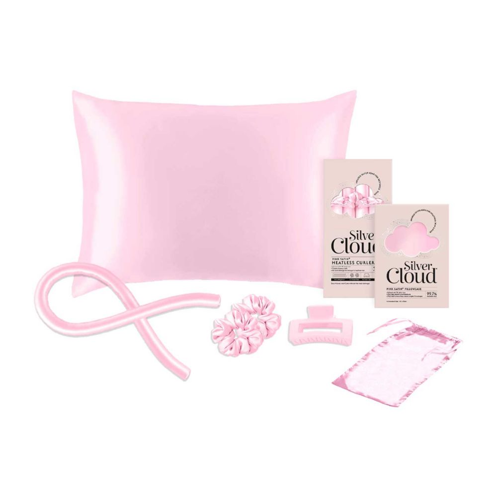 Silver Cloud Pink Curl & Dream Set