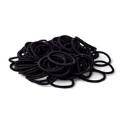 Boots Thick Ponybands Black 100s