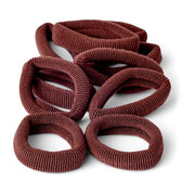 Boots Textured Hair Pony Band Brown 10s