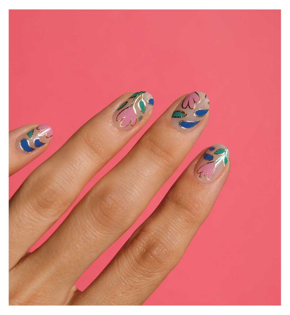 Gel Nail Strip Nail Job 01