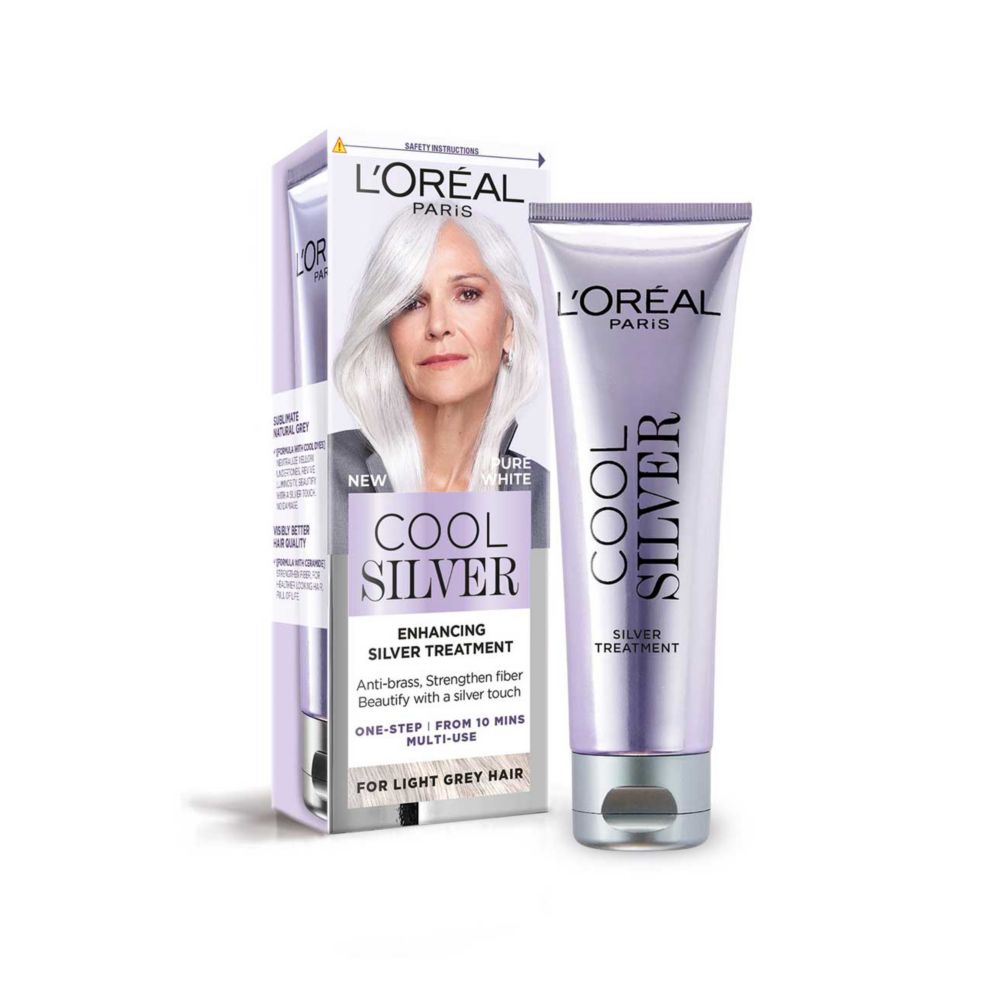 L’Oréal Paris Excellence Cool Silver Enhancing Treatment Shade Pure White, 114ml