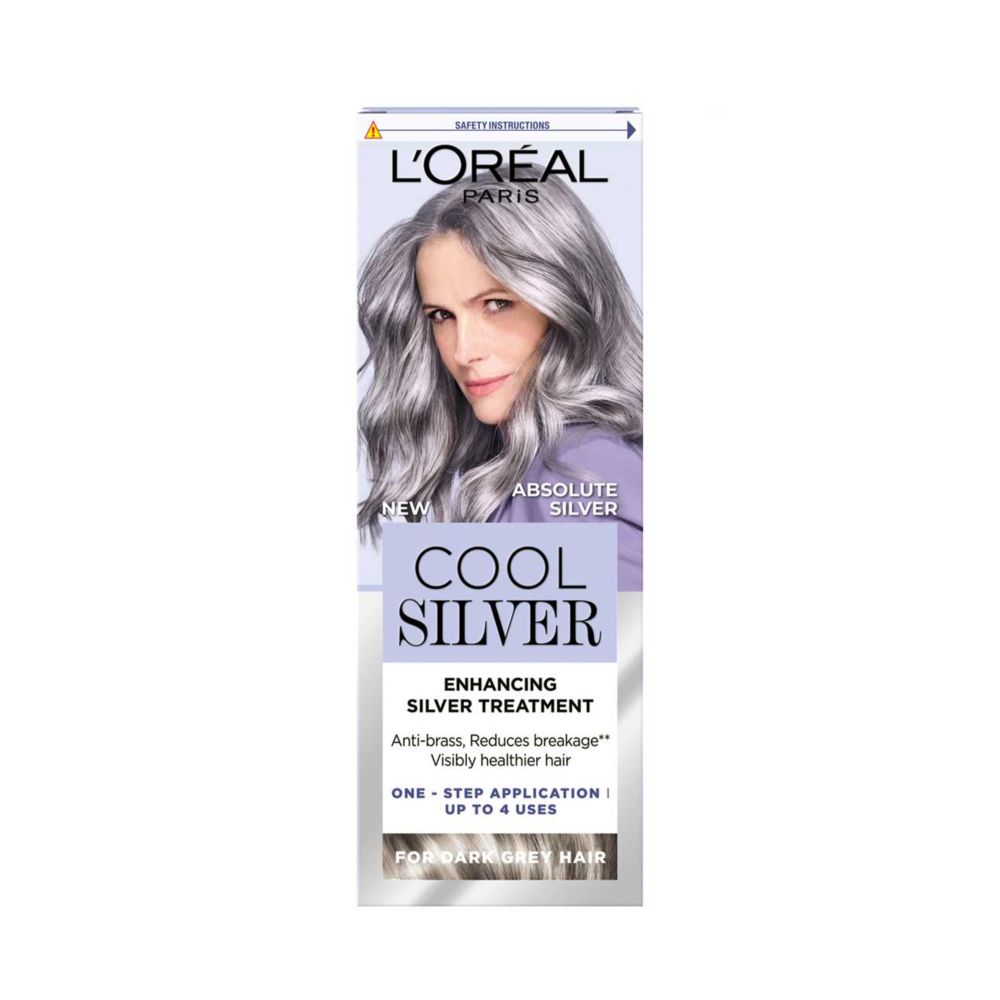 L’Oréal Paris Excellence Cool Silver Enhancing Treatment Shade Absolute Silver, 114ml
