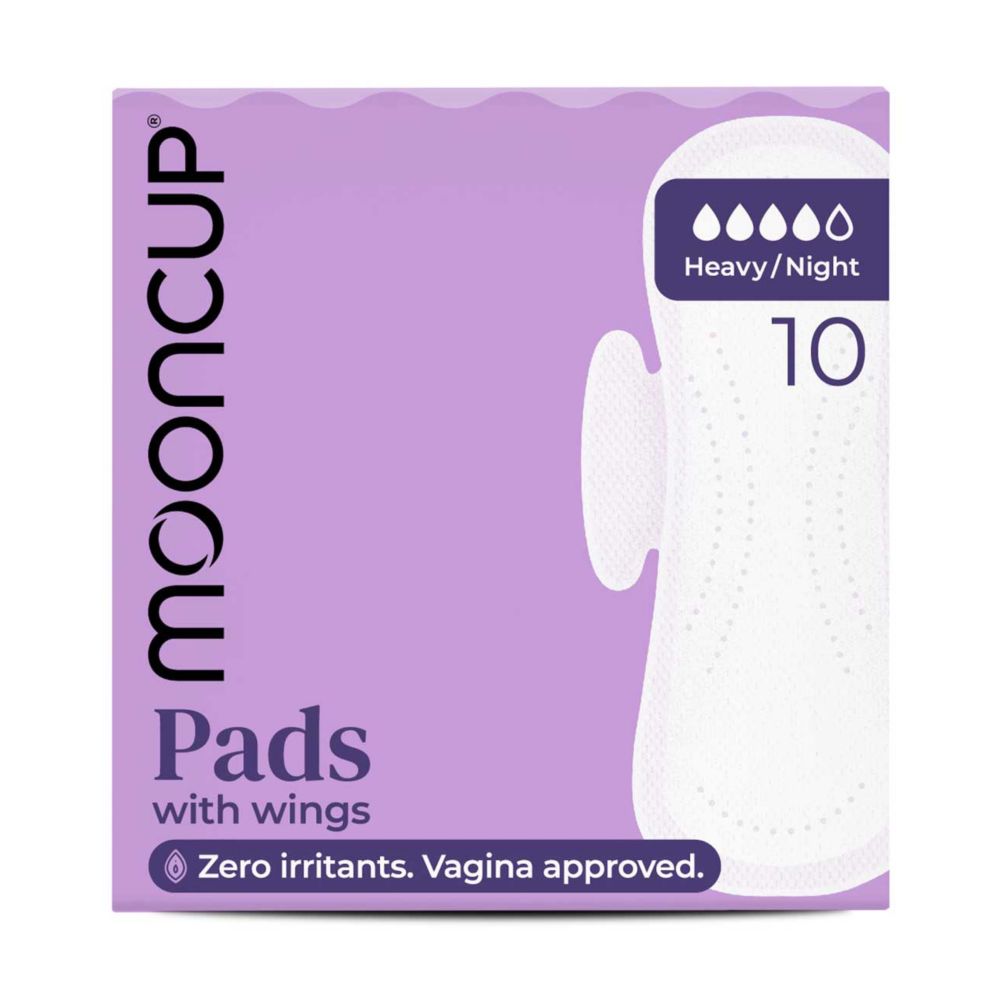 Mooncup® 10 Heavy / Night Pads with Wings