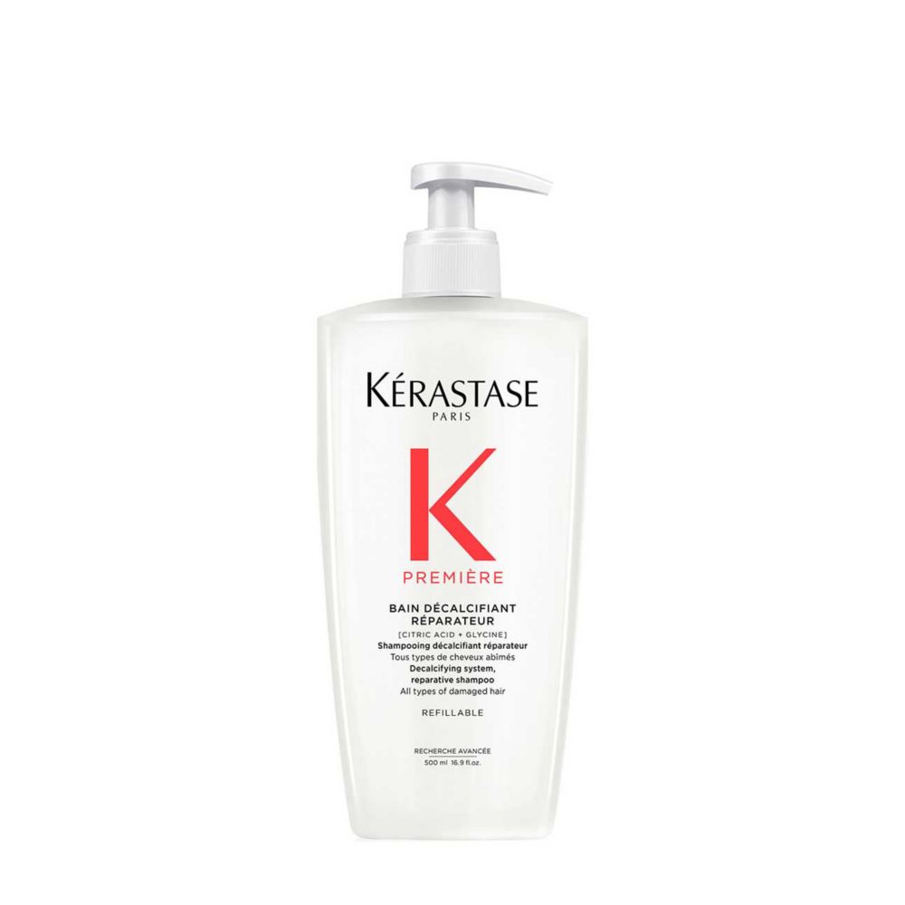 Kérastase Première Bonding Shampoo Refillable Bottle, For Damaged Hair with Pure Citric Acid 500ml