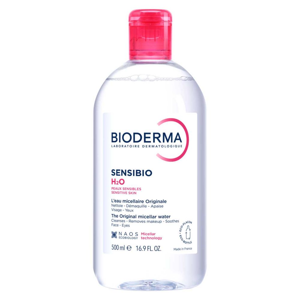 Bioderma Sensibio H2O Micellar Water Cleanser for sensitive skin 500ML