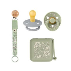 BIBS x Liberty Essentials Gift Set - Capel Sage Size 1