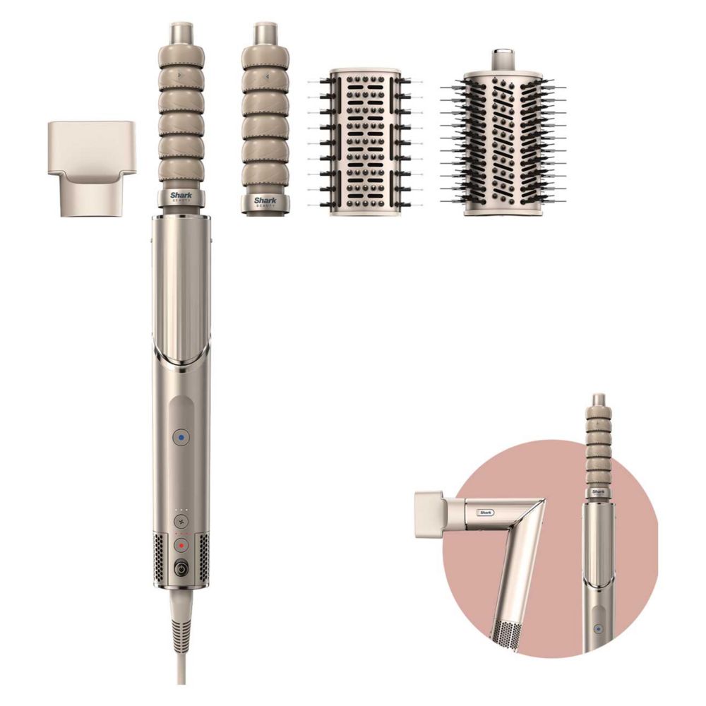Shark FlexStyle 4-in-1 Air Styler & Hair Dryer - Stone [HD436SLUK]