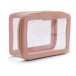 Boots Pink Transparent Bag