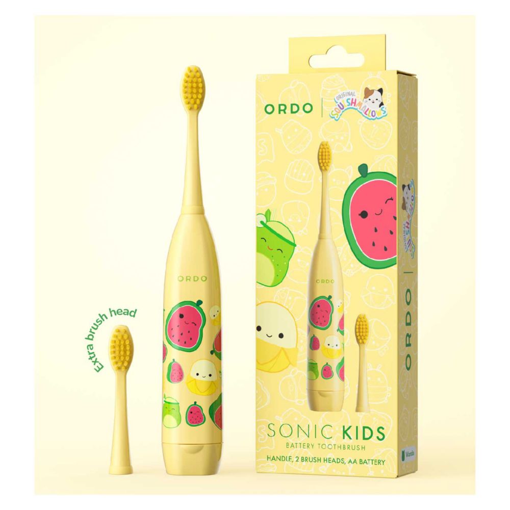 Ordo Sonic Kids Battery Toothbrush - Squishmallows Wanda