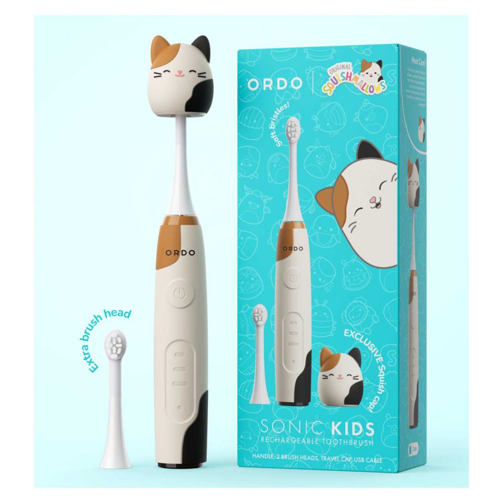 Ordo Sonic Kids Rechargeable Toothbrush Squishmallows Cam