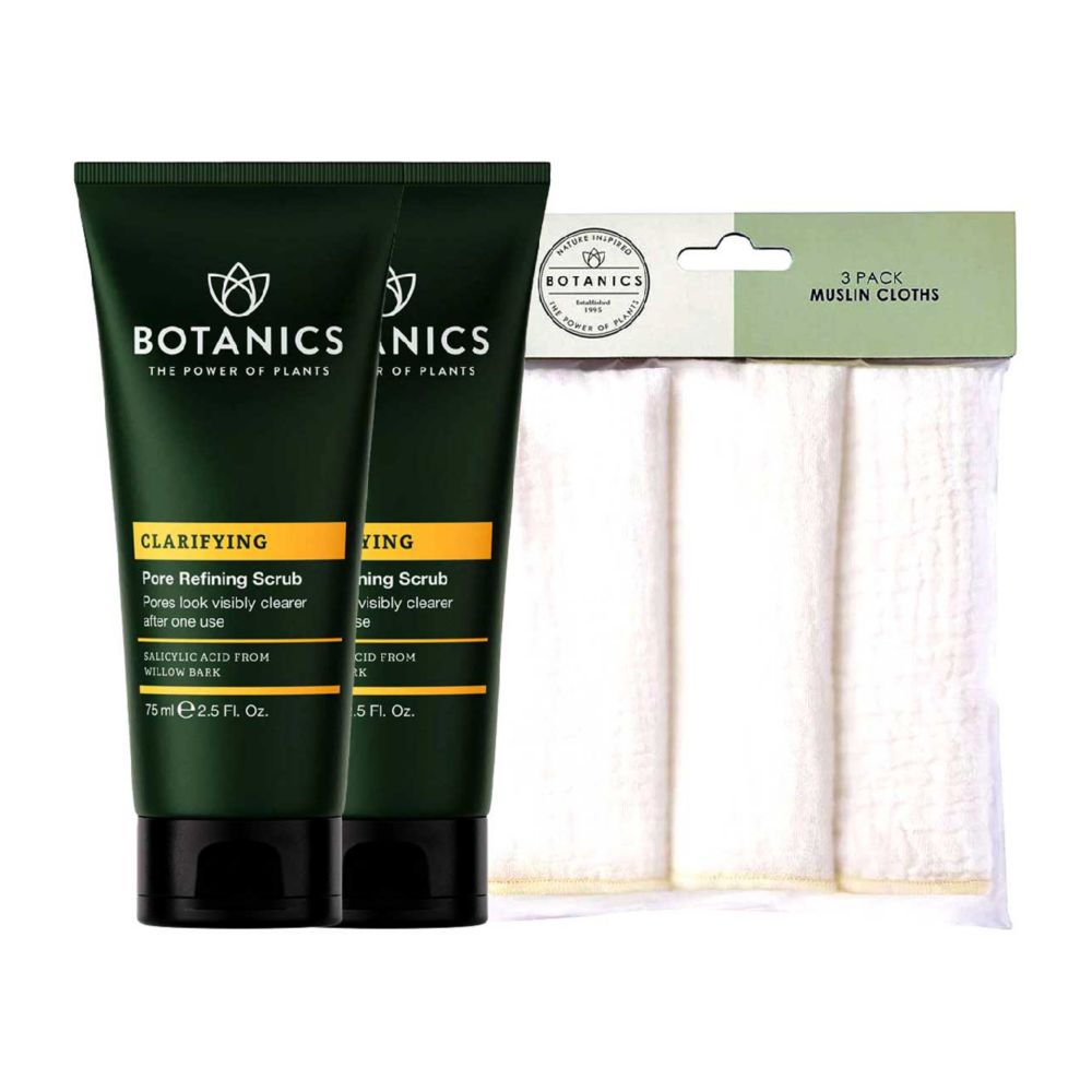 Botanics Pore Refining Scrub Duo