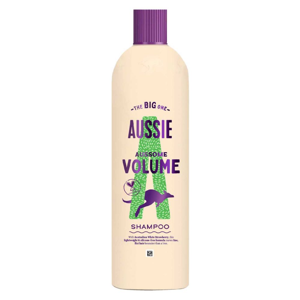 Aussie Aussome Volume Shampoo 400ml. Volume-Boosting Formula for Fine, Flat Hair