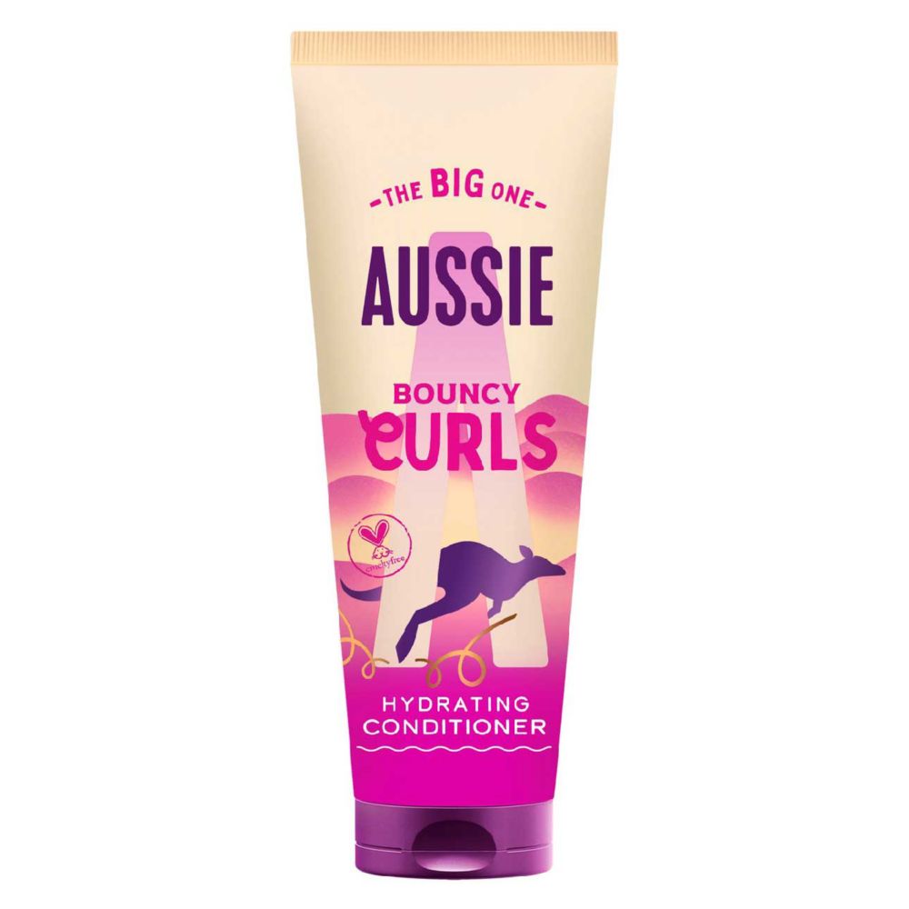 Aussie Bouncy Curls Hydrating Conditioner 275ml. Moisturise Boost for Wavy and Curly Hair