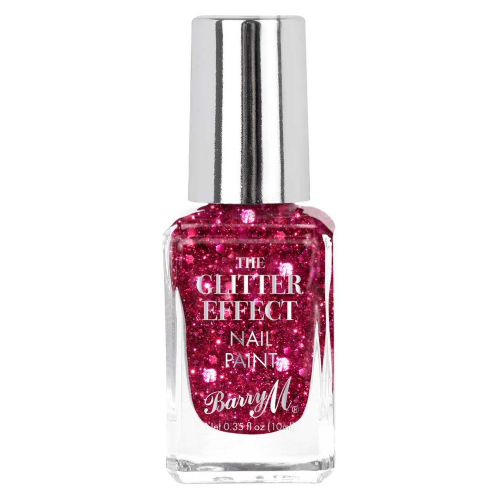 Barry M Glitter Effect Nail Paint
Fuchsia Fiesta Net 0.34 fl. oz