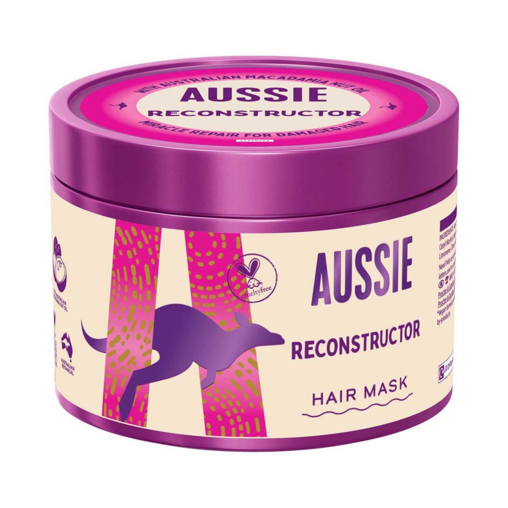 Aussie Reconstructor Hair Mask 500ml to Revive and Moisturise Dry and Damaged Hair