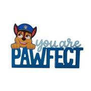 Paw Patrol Chase Mantle Plaque