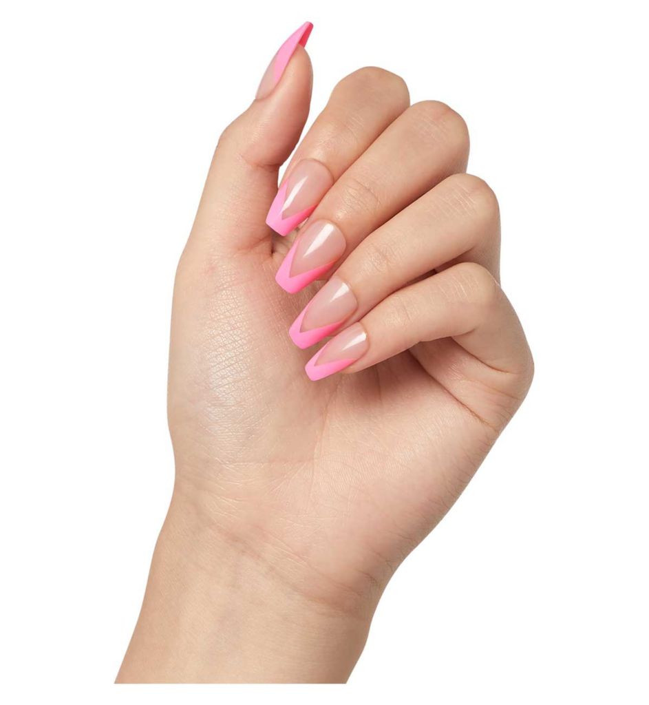 Salon Acrylic French Nails Squared 31s