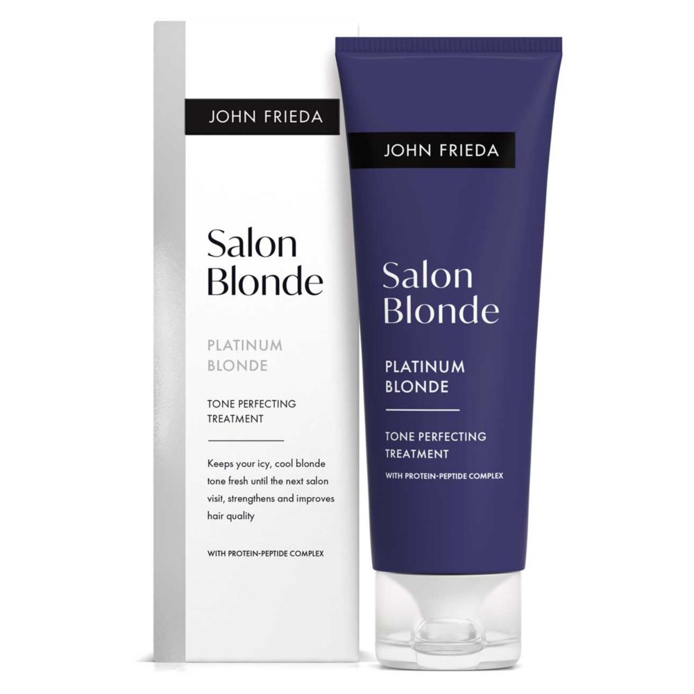John Frieda Salon Blonde Tone Perfecting Hair Treatment Platinum 120ml