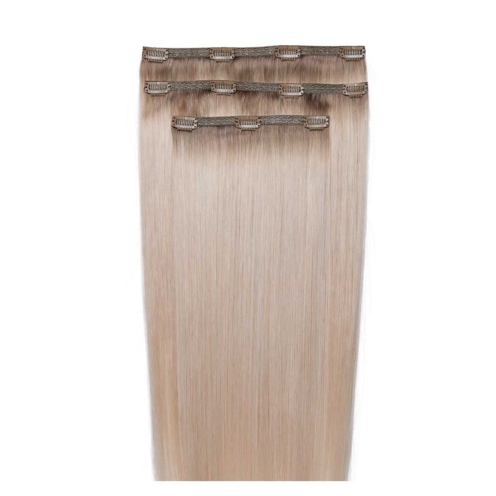 Beauty Works x Molly-Mae Deluxe Clip in 18 inch Glacier Blonde