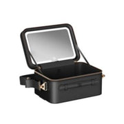 Beautifect Go Mini Hand Stitched Makeup Case Black