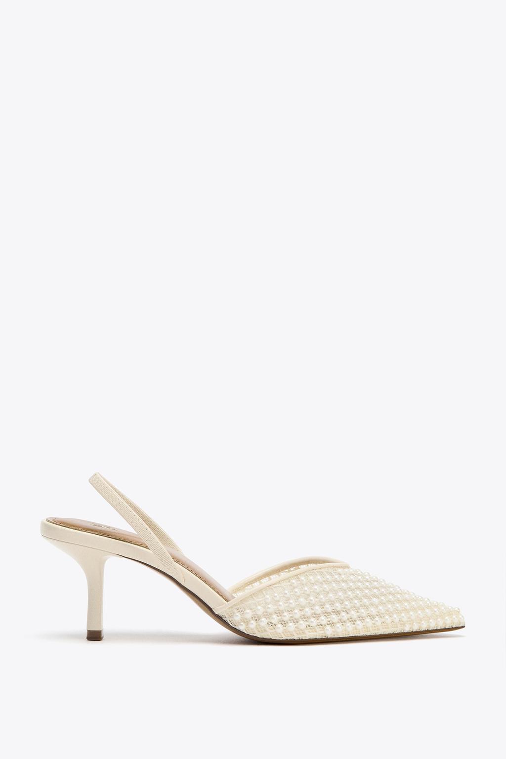 Pearl Slingback Shoes