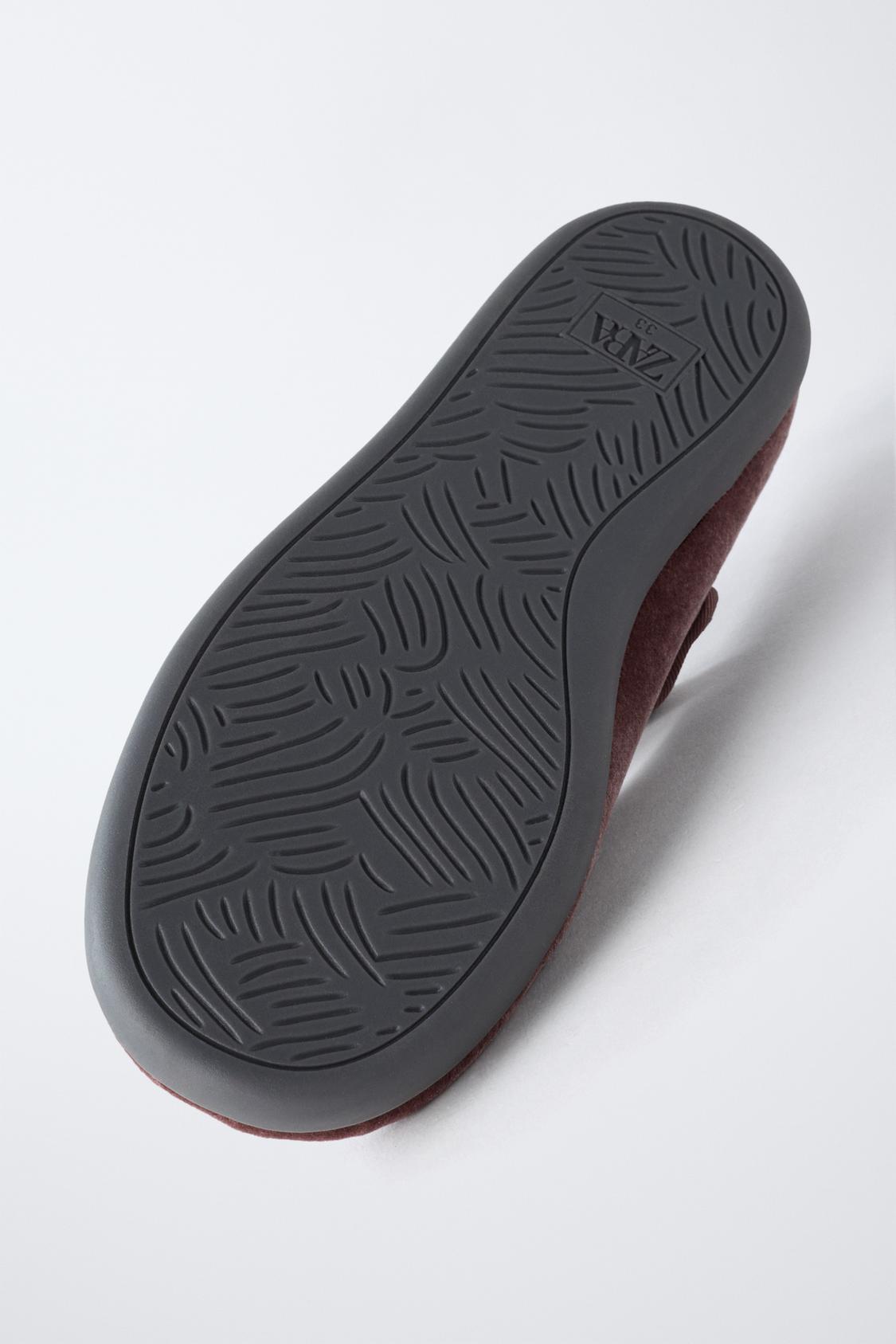Velvet Ballet Flats