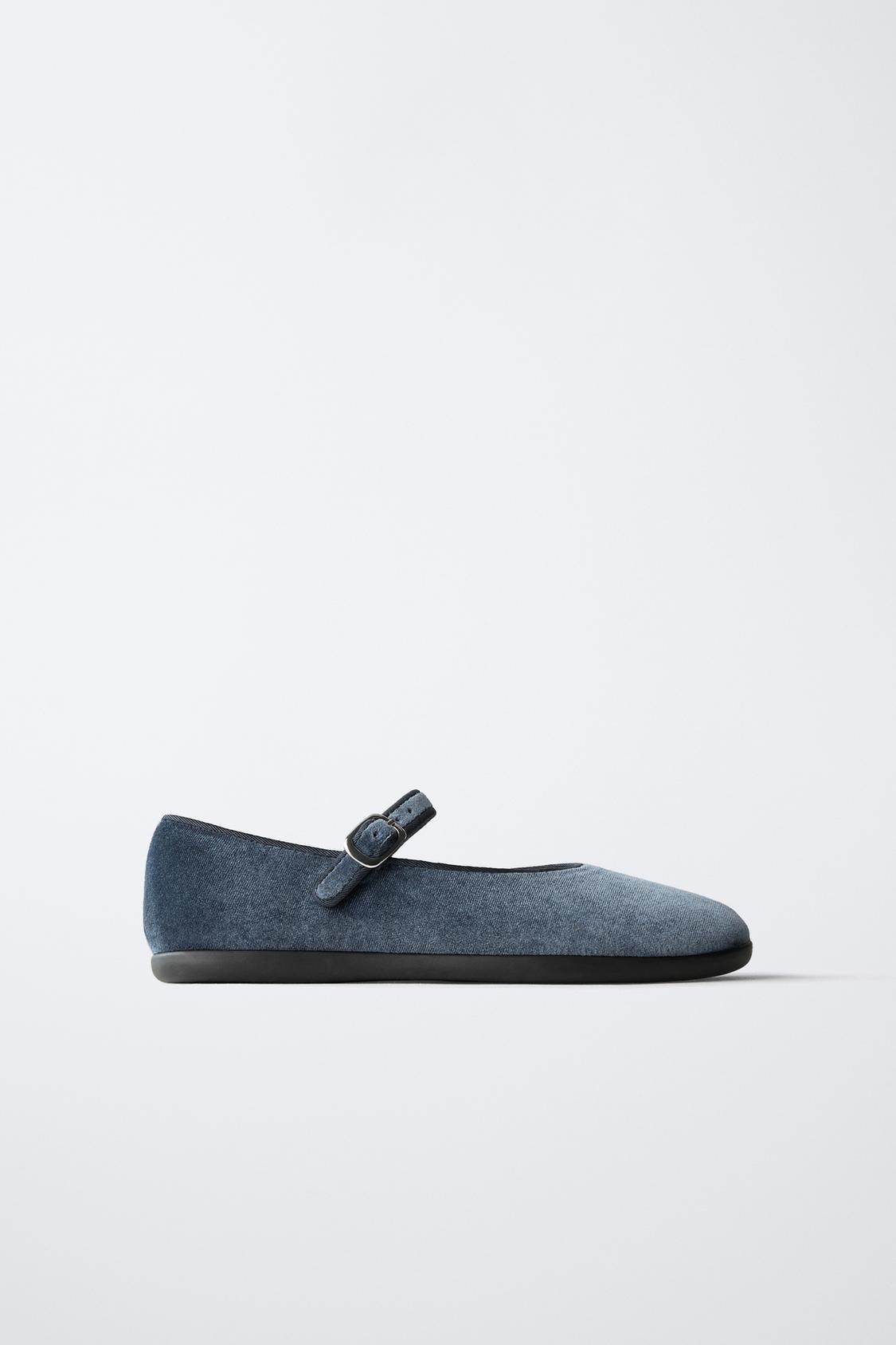 Velvet Ballet Flats