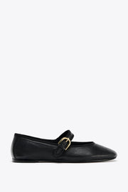 Flat Leather Ballerinas
