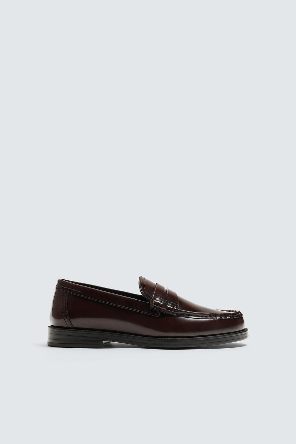 Leather Penny Loafers