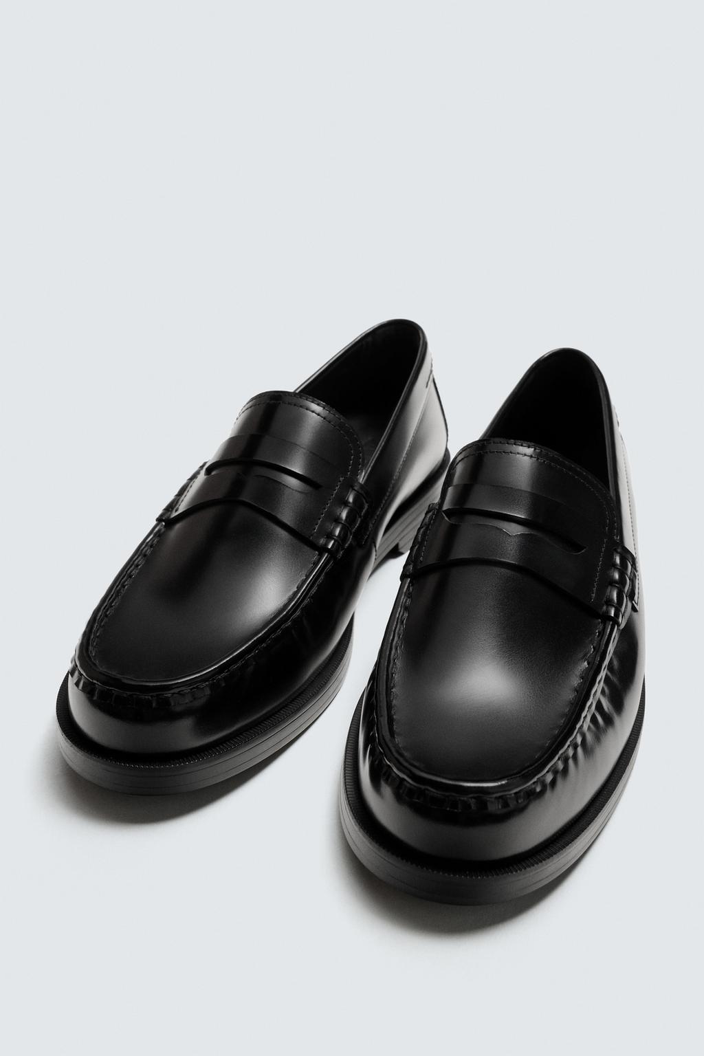 Leather Penny Loafers