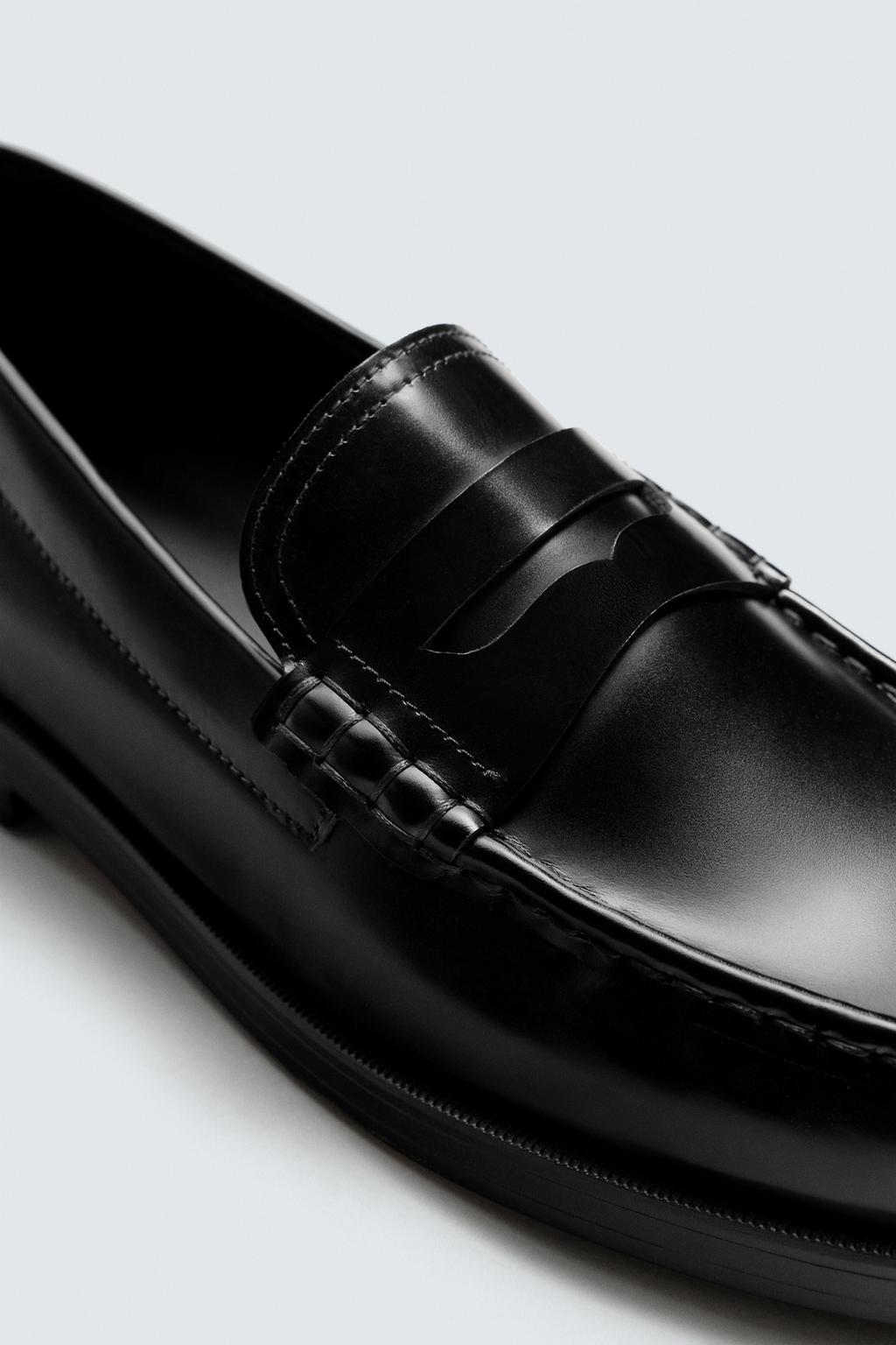 Leather Penny Loafers