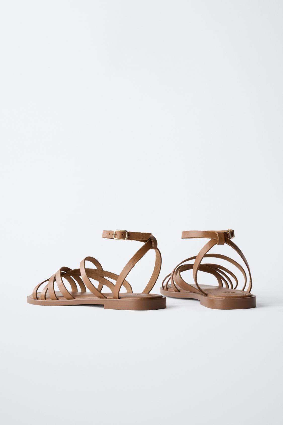 Strappy Leather Sandals